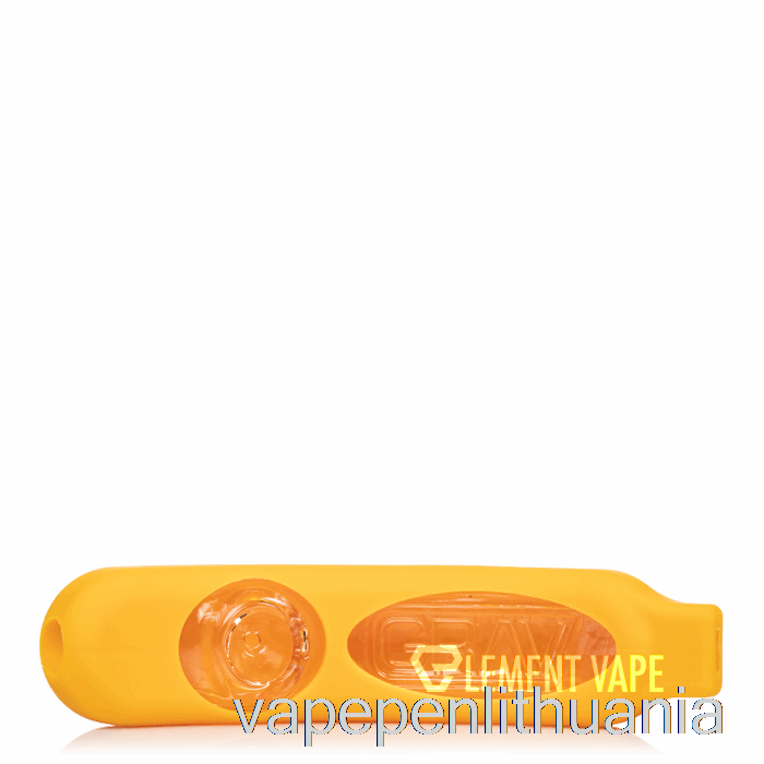 Grav Rocker Garo Volas Su Silikonine Oda Garstyčių Geltonu Vape Skysčiu